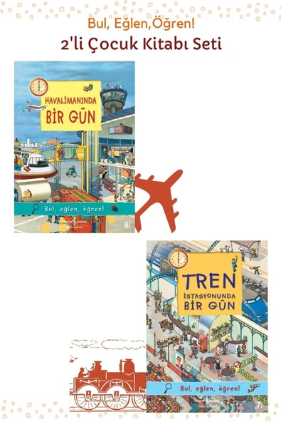 İŞBANKASI-Havalimanında Bir Gün + Tren Istasyonunda Bir Gün ürün görseli