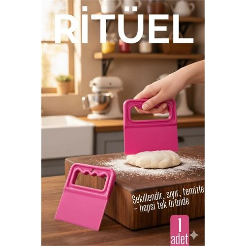 Hamur Kesici Kazıyıcı ve Spatula  - Esnek Yapı ile Unlu Mamul Hazırlığı İçin Pratik Yardımcı ürün görseli