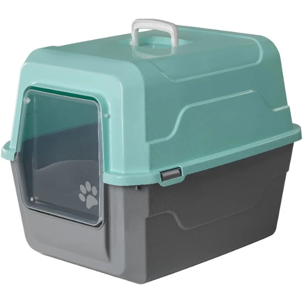 Mikopet Deluxe Kapalı Kedi Tuvaleti - Resim 2