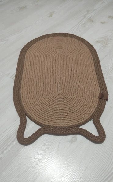 Mikopet Dekoratif Kedi Kulaklı Tırmalama Paspası - 5