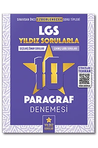 8. Sınıf LGS Paragraf 10 Deneme Yıldız Sorular Yayınları ürün görseli