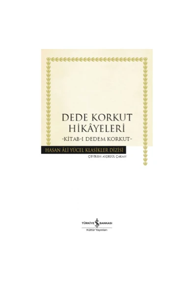 Dede Korkut Hikayeleri - Kitab-ı Dedem Korkut ürün görseli