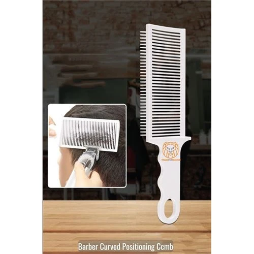 Kuaför Berber Kavisli Kontur Kesim Yardmcı Tarak ürün görseli