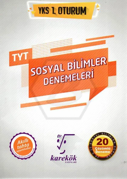 TYT Sosyal Bilimler Denemeleri (YKS 1. Oturum) ürün görseli