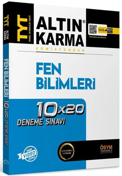 Altın Karma TYT Fen Bilimleri Branş Deneme ürün görseli