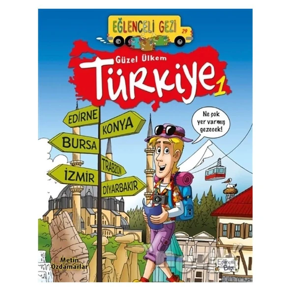 Eğlenceli Gezi 29 - Güzel Ülkem Türkiye 1 ürün görseli