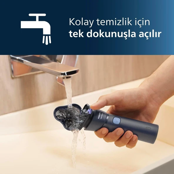 S1885/00, Islak ve Kuru Elektrikli Tıraş Makinesi, Powercut Bıçaklar, 35 Dakika Kablosuz Kul - 4