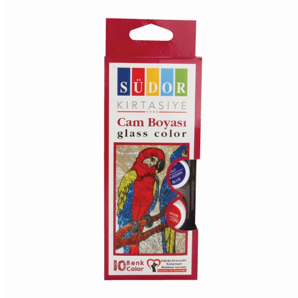 Südor Cam Boyası Su Bazlı 15 ML 10 Renk SD322S ürün görseli