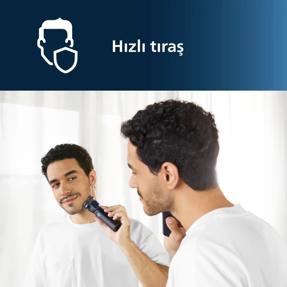 S1885/00, Islak ve Kuru Elektrikli Tıraş Makinesi, Powercut Bıçaklar, 35 Dakika Kablosuz Kul - 2