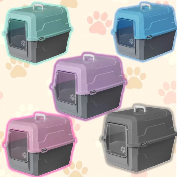 Mikopet Deluxe Kapalı Kedi Tuvaleti ürün görseli