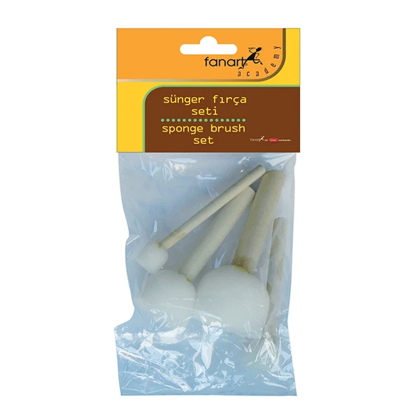 Fanart Sünger Fırça Academy 4 Lü F-9430.S1 ürün görseli