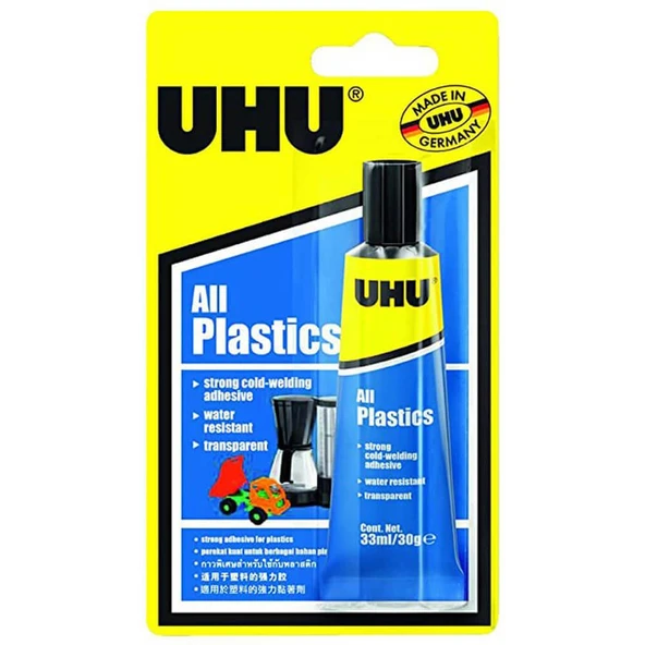 Uhu All Plastik Yapıştırıcı 33 ml 37595 ürün görseli
