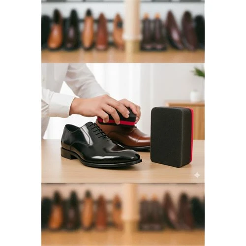 Ayakkabı ve Deri Parlatıcı Sünger – Kompakt Boy, Anında Parlaklık ürün görseli