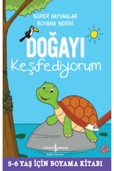 Doğayı Keşfediyorum - Süper Hayvanlar Boyama Serisi ürün görseli