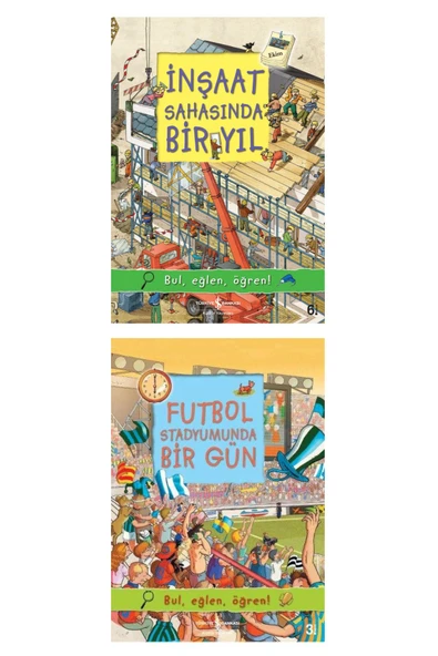 Inşaat Sahasında Bir Yıl + Futbol Stadyumunda Bir Gün ürün görseli