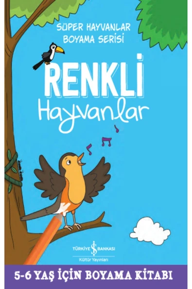 Renkli Hayvanlar - Süper Hayvanlar Boyama Serisi ürün görseli