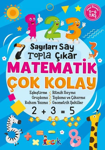Sayıları Say, Topla, Çıkar, Matematik Çok Kolay / Bıcırık ürün görseli
