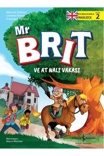 Mr Brit ve At Nalı Vakası - Bulmacalarla  ingilizce 2 ürün görseli