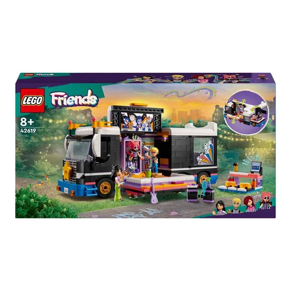 LEGO® Friends Pop Star Müzik Turne Otobüsü 42619 - Resim 4