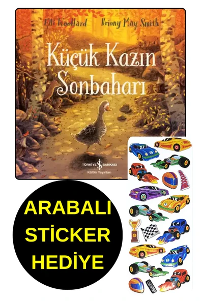 ARABALI  STİCKER HEDİYE  - OKUL ÖNCESİ RESİMLİ KİTAPLAR  - KÜÇÜK KAZIN SONBAHARI ürün görseli