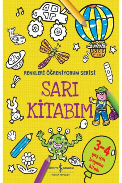 Sarı Kitabım - Renkleri Öğreniyorum Serisi ürün görseli