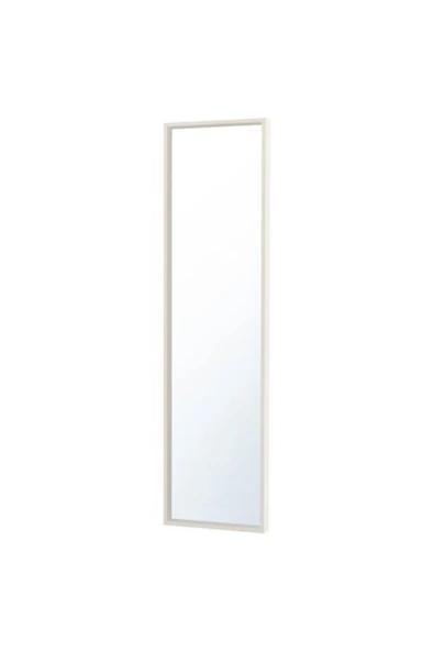 Nıssedal Ayna, Beyaz 40x150 cm ürün görseli