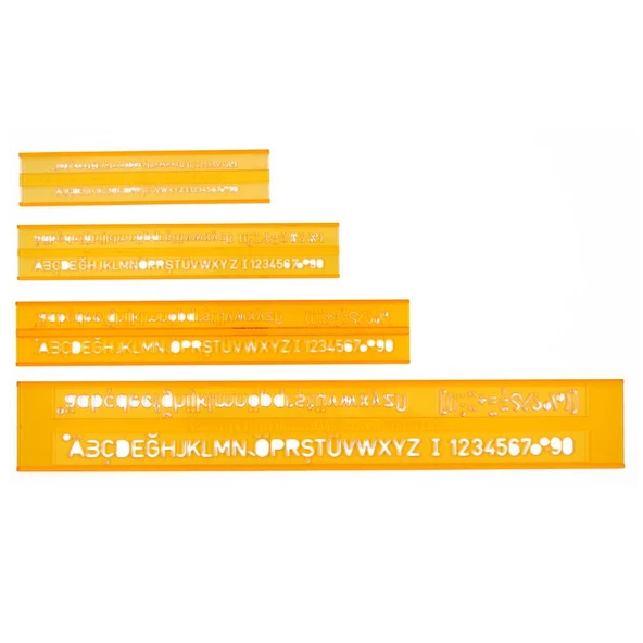 Hatas Teknik Resim Yazı Seti 3-5-7-10 mm 02250 - Resim 2