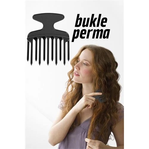 Kıvırcık Saç Tarağı Kıvırcık Saç Açıcı Afro Perma Tarağı ürün görseli