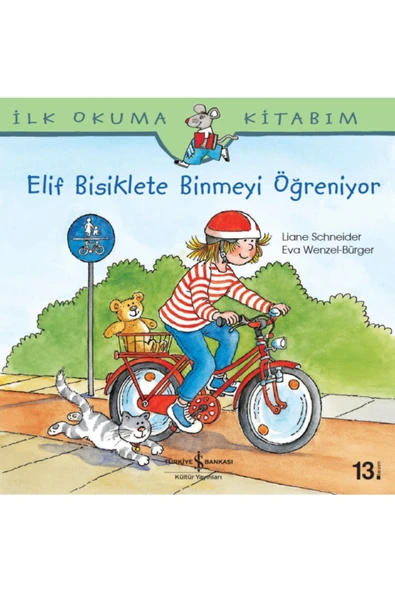 Elif Bisiklete Binmeyi Öğreniyor - Çocuk Kitapları Serisi ürün görseli 1