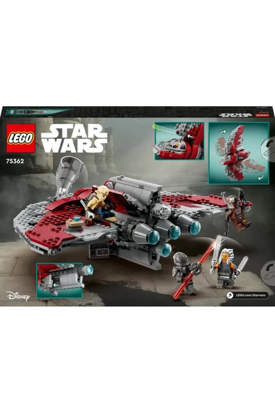 ® Star Wars™ Ahsoka Tano’nun T-6 Jedi Mekiği 75362 - 9+ Çocuklar için Oyuncak Yapım Seti (601P) - 4