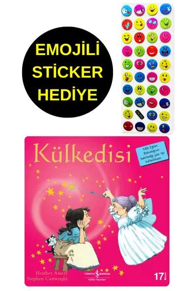 EMOJİLİ  STİCKER HEDİYE  - OKUL ÖNCESİ RESİMLİ KİTAPLAR  - KÜLKEDİSİ ürün görseli