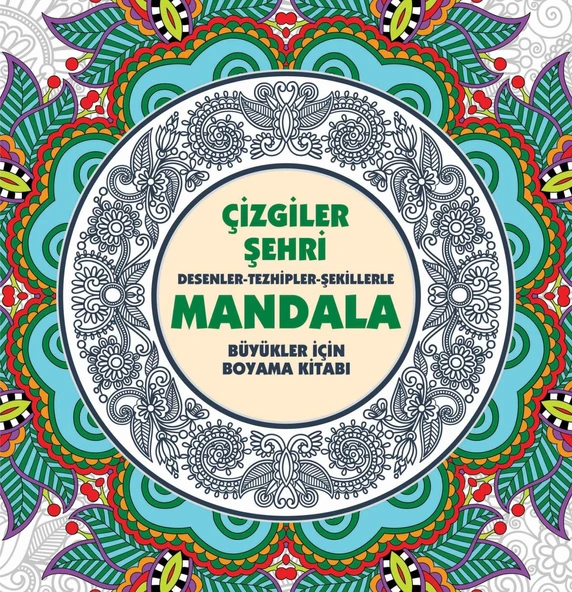 Çizgiler Şehri - Mandala ürün görseli
