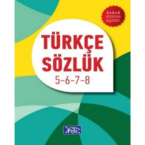 İlköğretim Türkçe Sözlük 5-6-7-8 ürün görseli