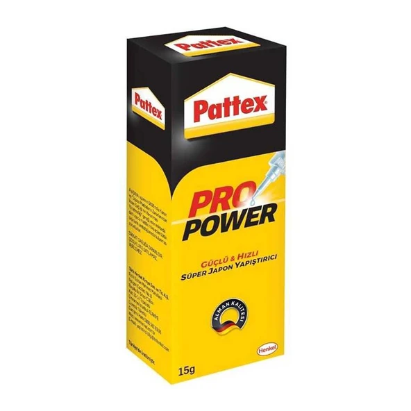 Pattex Süper Yapıştırıcı Pro Power 15 GR ürün görseli