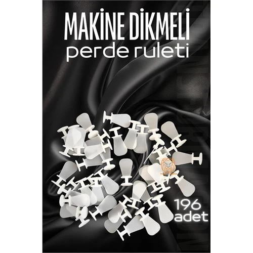 Makine Dikmeli Perde Düğmesi Perde ruleti Perde Düğmesi 196 Adet ürün görseli