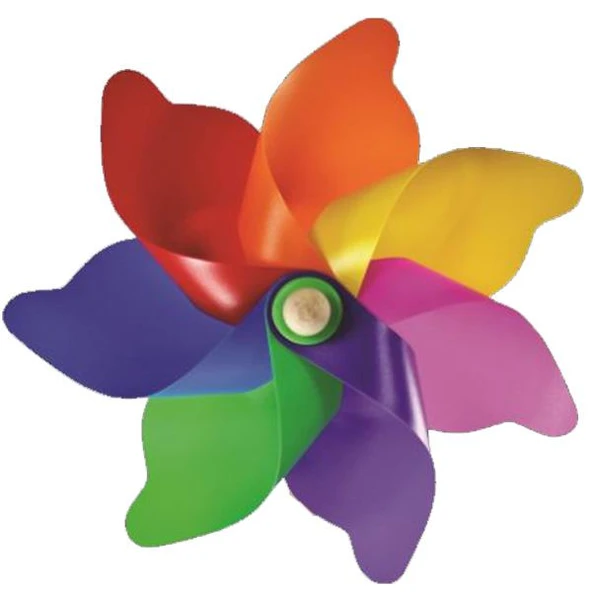 Rüzgar Gülü 30 Cm Çap 7 Kanatlı Bahçe Gurubu ürün görseli