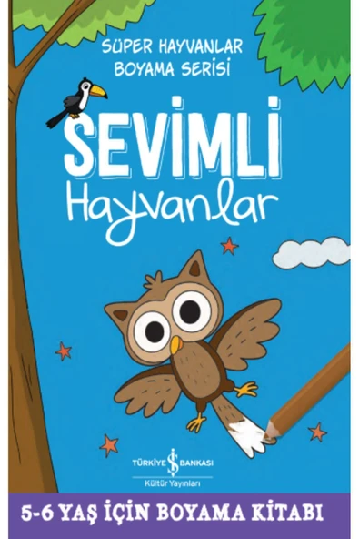 Sevimli Hayvanlar - Süper Hayvanlar Boyama Serisi ürün görseli