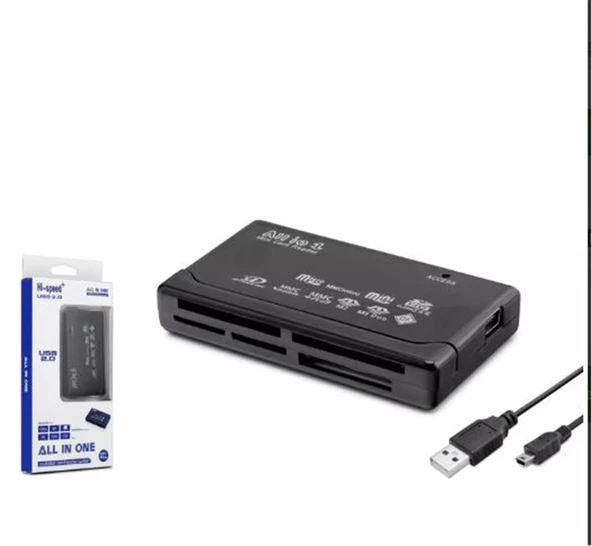HADRON HDX7826 TYPE-C HUB COMBO 3-USB3.0 + SD + TF 5IN1 GRİ ürün görseli