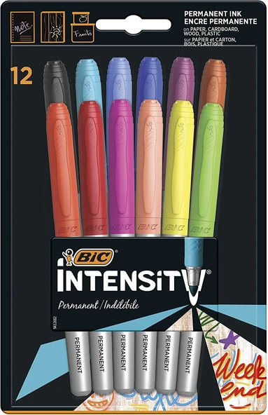 Bic Marking Color Markör Kalem 12 Renk 943163 ürün görseli