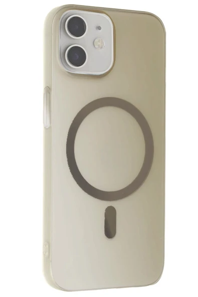 iPhone 11 Tuna PC Slim Magsafe Kapak - Titan Gri - Resim 2