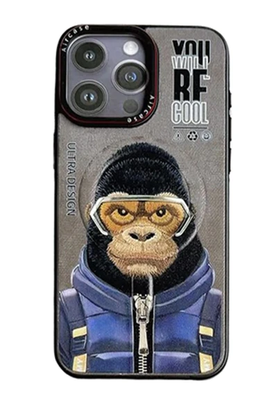 iPhone 14 Pro Fun Magsafe Kapak - Natural Grey ürün görseli 1