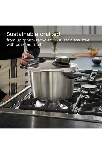 Fissler Vitavit Premium Mat 3 Program 4,5 Litre Düdüklü Tencere - Resim 4