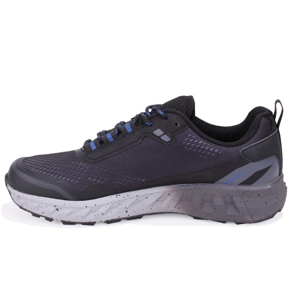 Jump 30519 Siyah Gri Ortopedik Ortopedik Günlük Erkek Spor Ayakkabı - Resim 3