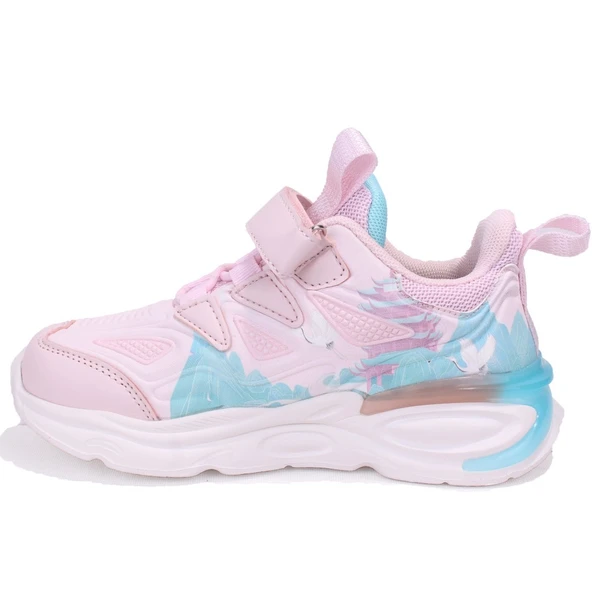 Jump 31103  Pembe Ortopedik Günlük Kız Çocuk Spor Ayakkabı - Resim 3