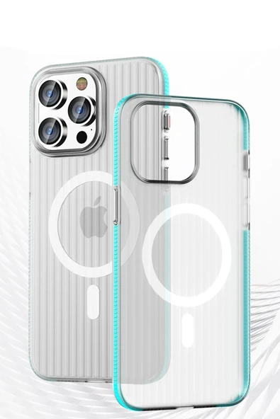 iPhone 16 Line Magsafe Kapak - Siyah - Resim 4