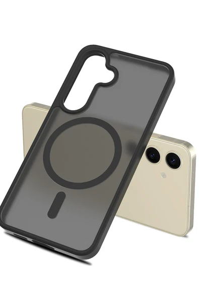 Samsung Galaxy S25 Plus Jota Magsafe Kapak - Rose - Resim 5