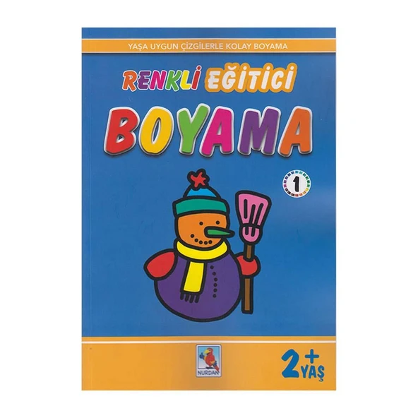 Renkli Eğitici Boyama 1 - 2+ Yaş ürün görseli