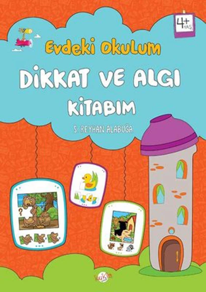 Evdeki Okulum / Dikkat ve Algı Kitabım 4+ Yaş ürün görseli