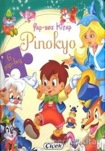 Yap-Boz Kitap Pinokyo - Kolektif - Çiçek Yayıncılık ürün görseli