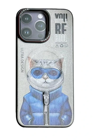 iPhone 14 Pro Fun Magsafe Kapak - Titan Gri-2 - Resim 3